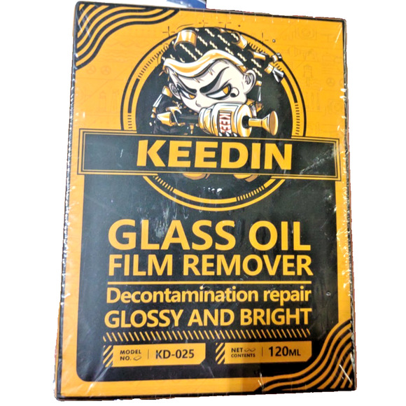KEEDIN Car Cleaner Glass Oil Film Remover Windshields Cleaning Liquid + 120ml - Picture 1 of 6